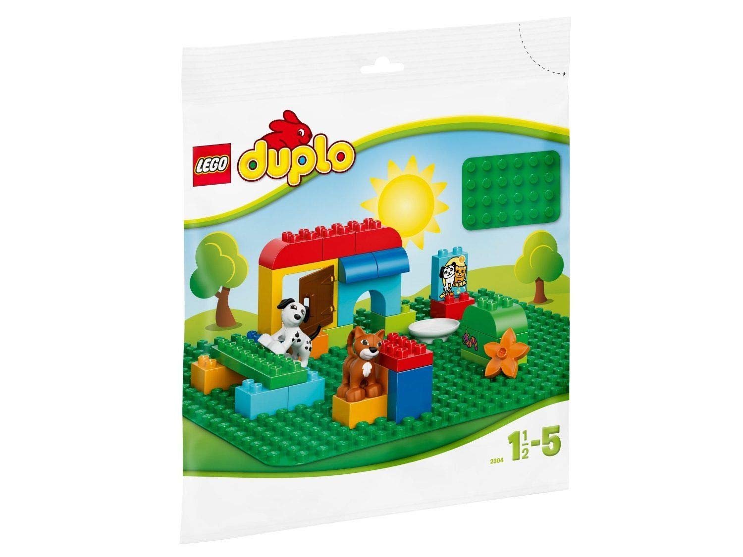 Lego 2304 DUPLO Classic Large Green Building Plate, Toys for Preschool Kids - Image 4