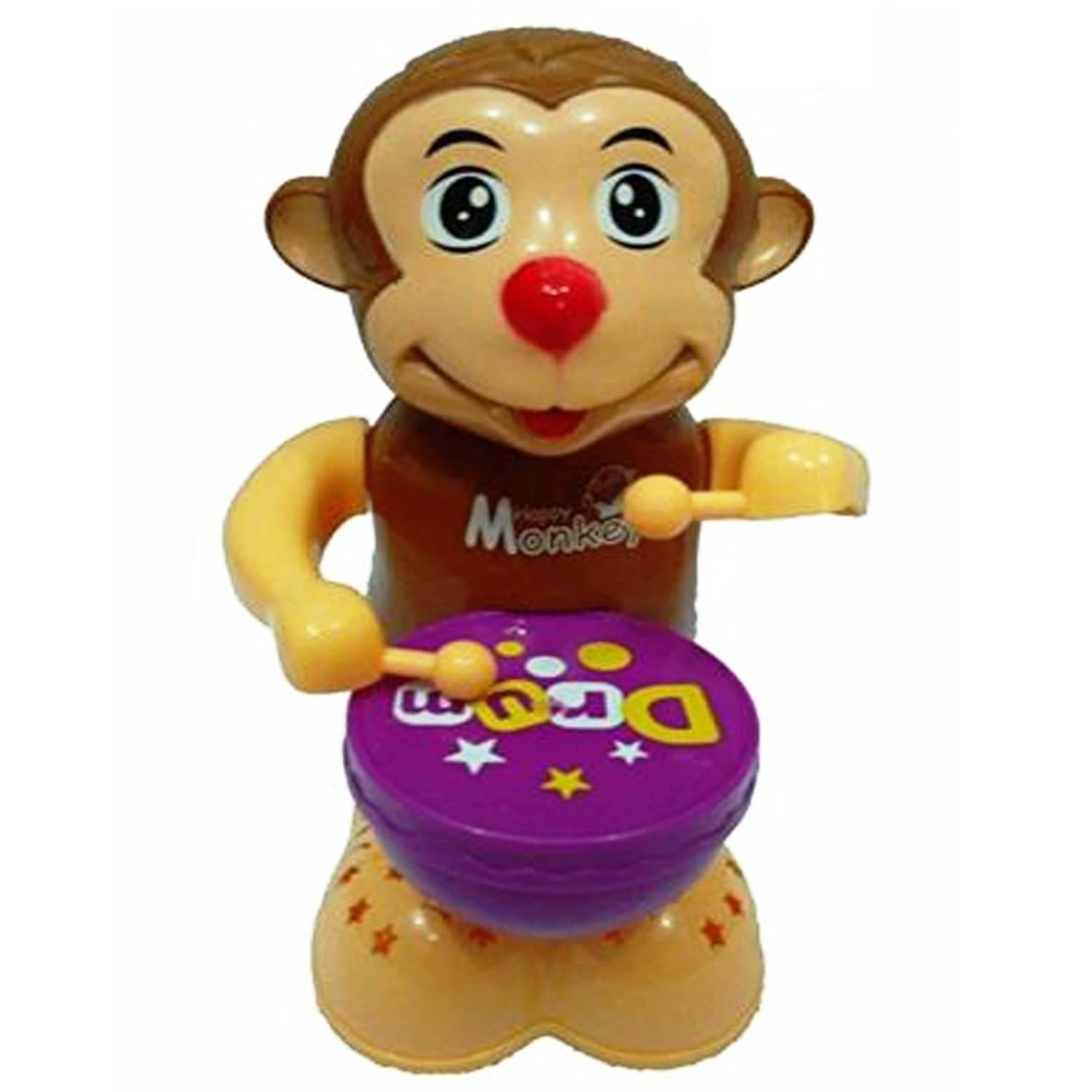 Happy Monkey Cartoon Drum Toy Toy for Kids Above 3+ Years | Birthday Gift, Birthday Return Gift
