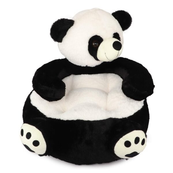 Webby Plush Sitting Panda Armchair with Backrest | Cushion Comfortable Seat, Soft Toy for Kids (1-3 Years) - Image 6