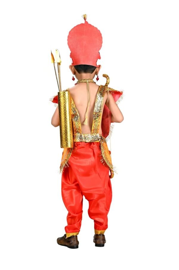 BookMyCostume Laxman Prince Ram\'s Brother Ramlila Mythology Kids & Adults Fancy Dress Costume 3-4 years - Image 3