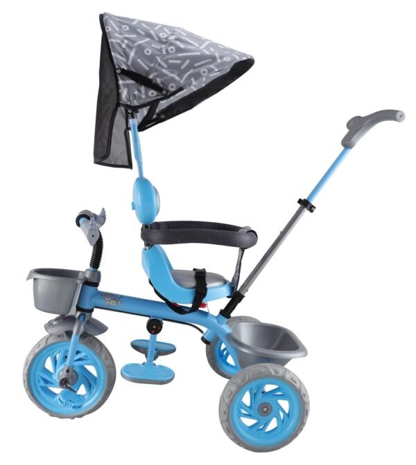 Adventure Rider Pro Max Kids|Baby Trike|Tricycle for Kids|Boys|Girls|Cycle for Kids 1-4 Years TZ-604 (Blue) - Image 4
