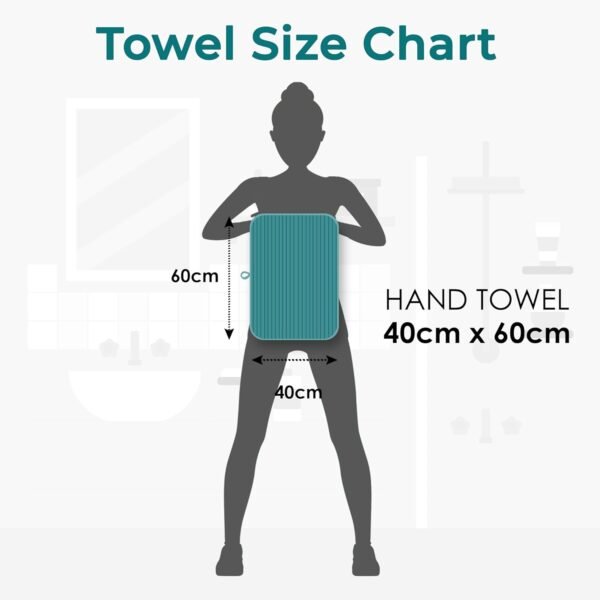 Story@Home Hand Towel Set of 4 | 400 GSM Microfiber Hand Towels | Color : Green | Soft Towel & Absorbent Gym Towel | Quick Dry Towel for Kitchen Towel | Lightweight Bamboo Towels for Kids Towel - Image 3