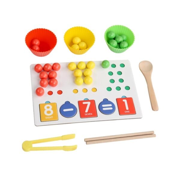 Toy Clip Bead Game Fine Motor Skill Toy Montessori Toy for Children Kindergarten - Image 5