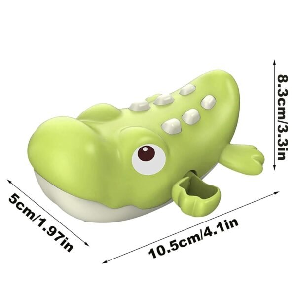 SUPER TOY Bath Toys, Cute Swimming Turtle Baby Bath Tub Toys for Toddler 1-5, Water Pool Floating Wind Up Toys for 1 Year Old Boy Girl Gifts, Infant Toddlers Kids Bathtub Toys, 3 Pack