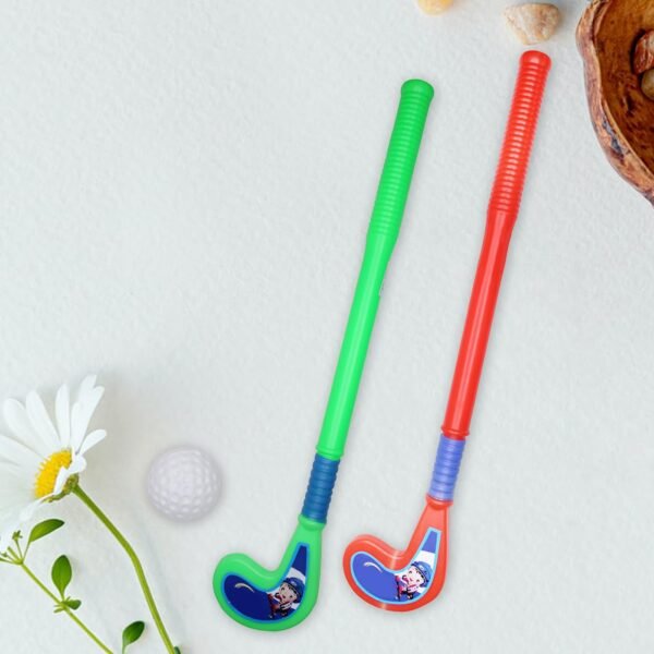 Verbier Hockey Set for Kids 2 Hockey Sticks 1 Ball Kids Party Return Gift (3-5 Year) Pack of 1 - Image 5