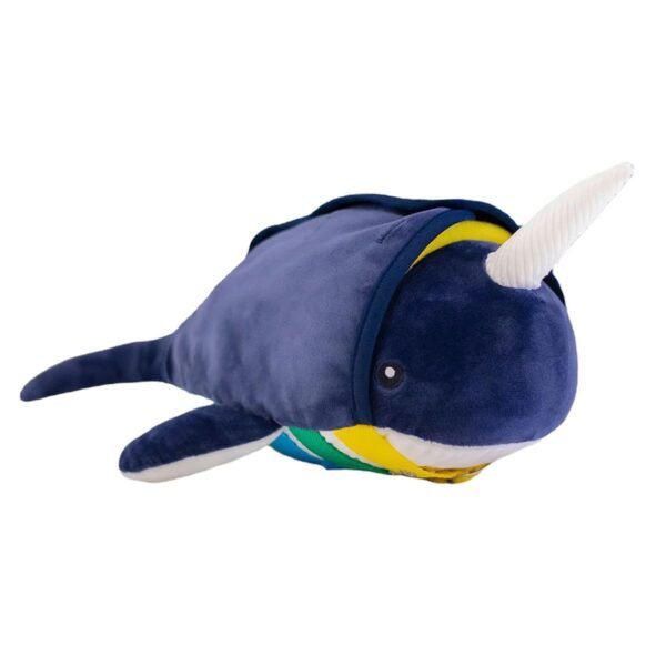 bnf® Narwhal Plush Toy Fine Motor Skills Narwhal Stuffed for Adults Kids Children - Image 6