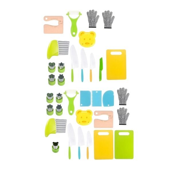 Toy Play Kitchen Toys Realistic Utensils Set for Kids Ages 3+ Years Old Children 15Pcs - Image 4