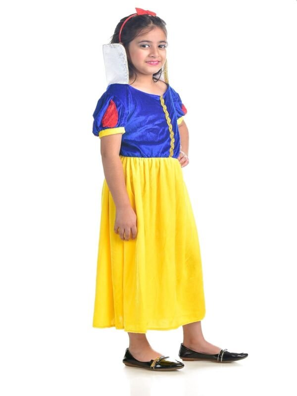 BookMyCostume Kind Princess with Dwarfs Fairy tale Kids Fancy Dress Costume | Imported 7-8 years - Image 3