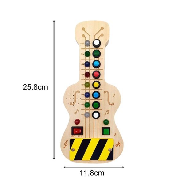 Toy Interactive Musical Toy Busy Board Gift Montessori Toy for Home Travel Child - Image 3