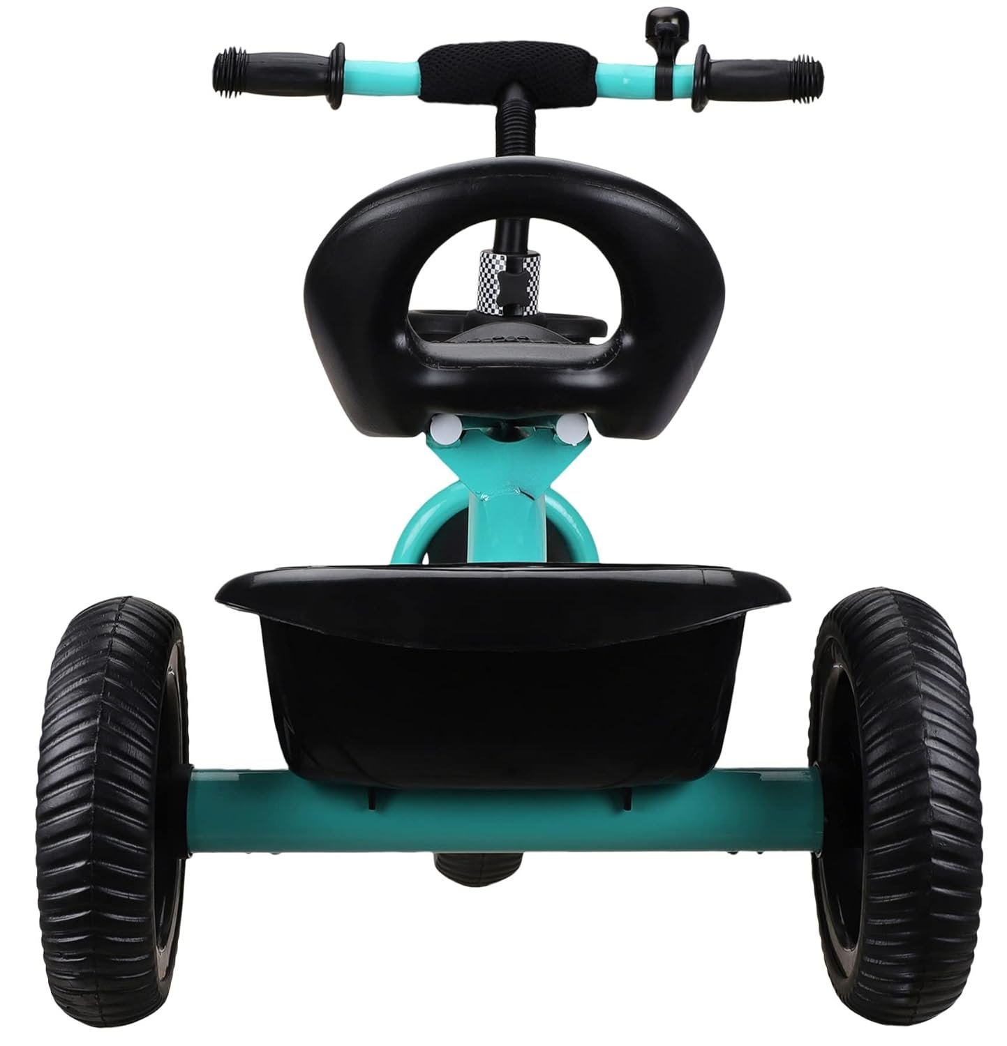 Minius Tricycle for Kids|Baby Trikes|Tricycle with Dual Storage Basket|Boys|Girls|Age Group 2 to 5 Years MM_7007 (Sea Green) - Image 5