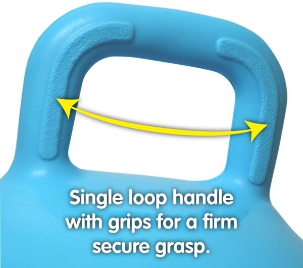 TORIOX Hop Ball for Kids Ages 3-6 Year, Sit and Bounce Rubber Hop Ball for Boys Girls Toys, Jumping Balls for Kids, Bouncing Inflatable Sit and Bounce Hop Ball for Child,Size: 65 cm Multicolour - Image 4