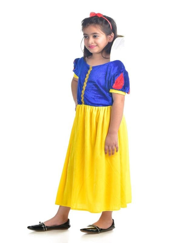 BookMyCostume Kind Princess with Dwarfs Fairy tale Kids Fancy Dress Costume | Imported 7-8 years - Image 5