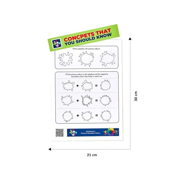 Senior KG Educational Worksheets for Kids | Covers Phonics, Maths & Concept Activity Sheets | Preschool Early Learning Worksheets for Kids 5 to 6 Years - Image 2