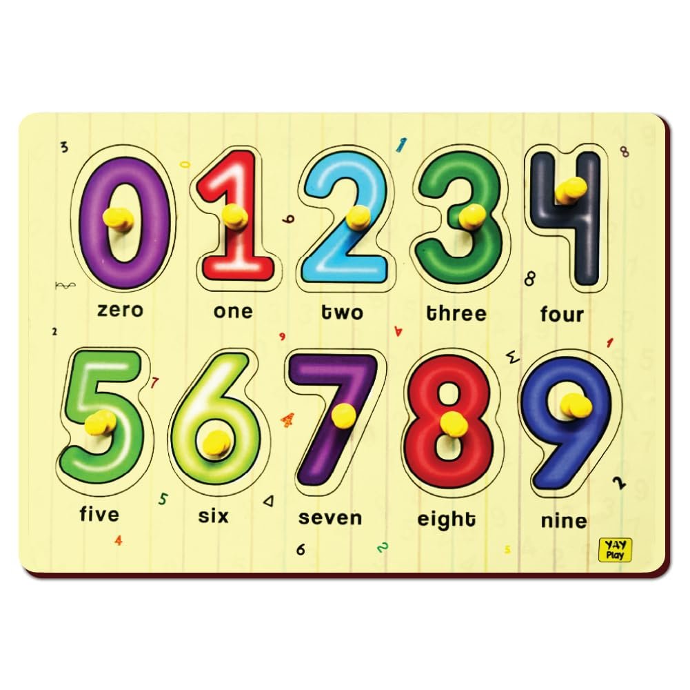 Geometric Shapes Pegboard Wooden Shape Sorter Educational Learning Puzzle For 2-5 Year Kids- 9 Shapes