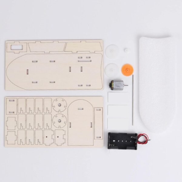 DIY Wooden Solar Plane Science Experiment Kit 3D Puzzle for Kid Ship|Toys & Hobbies | Games | Other Games|1 Piece Wooden Solar Toy - Image 4