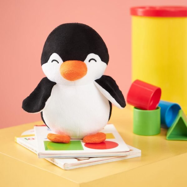 Amazon Brand - Jam & Honey Soft Penguin Plush Toy for Kids | Soft Toy for Boys and Girls | Super-Soft and Safe| Ideal for Gifting | Height 17 cm | Black and White - Image 6