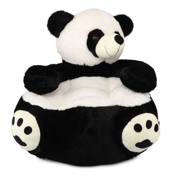 Webby Plush Sitting Panda Armchair with Backrest | Cushion Comfortable Seat, Soft Toy for Kids (1-3 Years) - Image 5