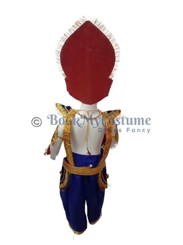 BookMyCostume Meghnath (Meghnad) Indrajit Evil Ramayana Ramlila Kids & Adults Fancy Dress Costume without Sword 6-7 years - Image 3