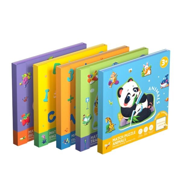 bnf® Matching Puzzles Game for Toddlers 1-3 for Kids Gifts Fine Motor Skills Kids Animals - Image 6
