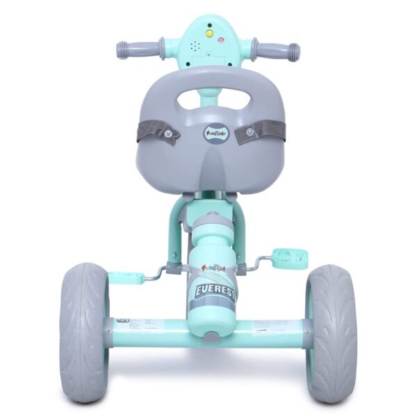 Fun Ride Tricycle Kids Musical Plug&Play Trike 1-4 Years-Sipper,Seat Belt,Eva Tyre for Indoor&Outdoor-Trike for Boys&Girls-Up to 25 Kg-Made in India,Green - Image 4
