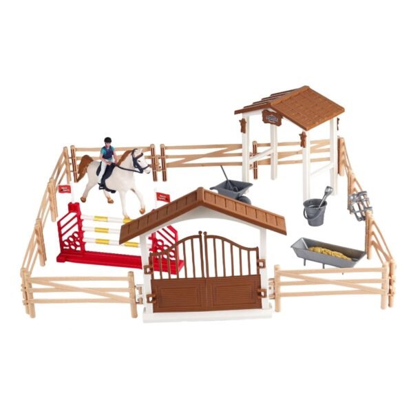 Lyla Horse and Horseman Playset Pretend Play Toy for 3 4 5 6 7 Year Old Baby Kids Men Horseman - Image 6