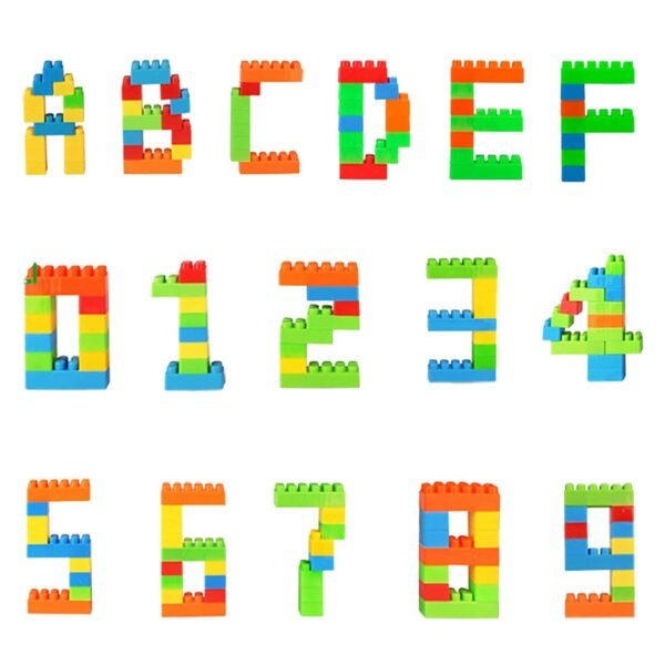 Train Building Blocks Game Set for 3-8 Years Old Kids Boys & Girls,Multi Color,200 Piece - Image 5