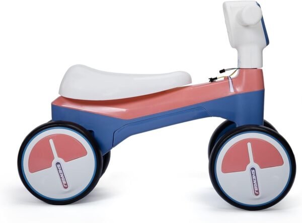 Toddler Kids Scooter | Cycle | 4 Wheels | Lightweight Bike for Kids with Music and LED Light Four Wheeler | Best Birthday Gifts | Comfort Seat for 1-4 Years (Blue/RED) - Image 4