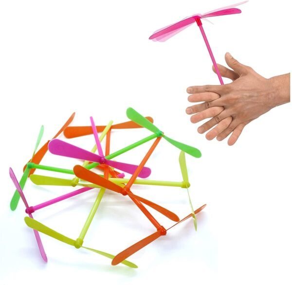 Fly Toys for Kids Flying Outdoor Toys for Boys & Girls Gift for Children Colorful Pack of 50 Pcs (FlyToyeS-Fly50) - Image 3