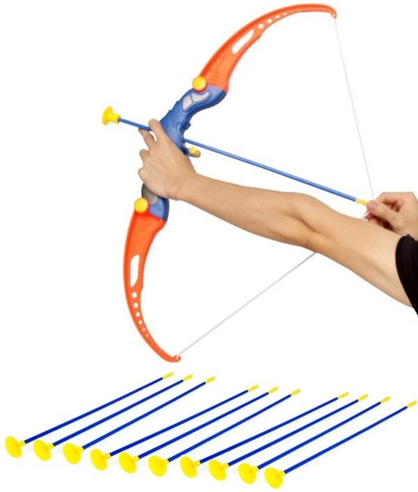 Amitasha Archery Bow and 10 Arrows Target Game for Kids (Multicolor) - Image 6
