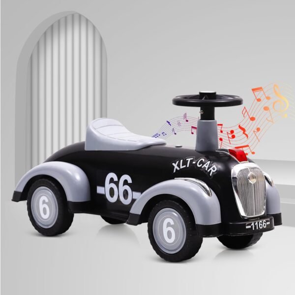 NHR Ride on Car Kids Play Ride on Toys PP Plastic 4 Wheel Magic Baby Slide Car