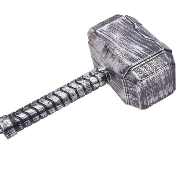 Thor Hammer for Halloween Props | Cosplay | Thor Props Costume Accessories | Toys for Halloween - Black