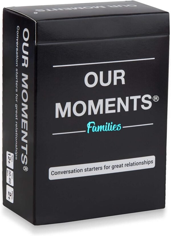Chocozone Family 100 Conversation Starters Questions Game Card Games for Kids & Adults Gifts for 10+ Years Boys & Girls (Families)