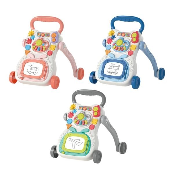 Baby Activity Walking Toy Walking Toy for Infants Boys and Girls 6-12 Months Red