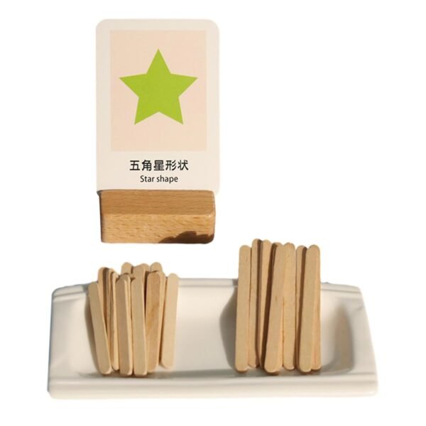 bnf® Stacking Toys Sorting Busy Board Montessori Wooden Toys for Kids Girls Gifts Without Tray - Image 4