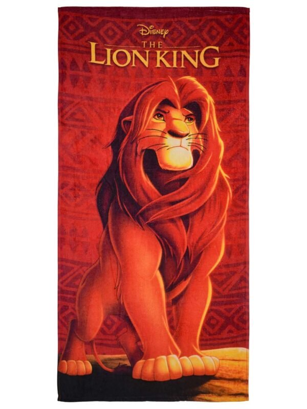 Disney Lion King Kids Bath Towel, Super Absorbent, Attractive Print for Kids. - Image 4