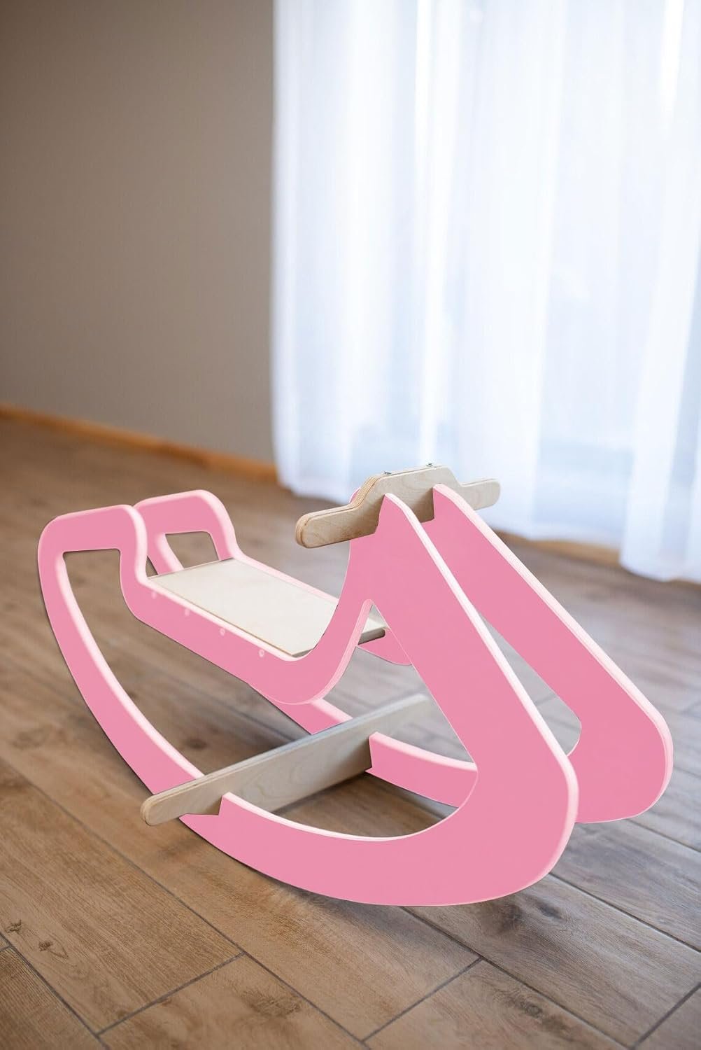 Baby Rocking Horse for Kids, Baby Swing Chair for Kids, Swing Horse Ride-on Toy for Kids- Baby Rocking Chair for Kids Indoors Outdoors for 1 to 3 Years Boy Girl (Pink) - Image 6