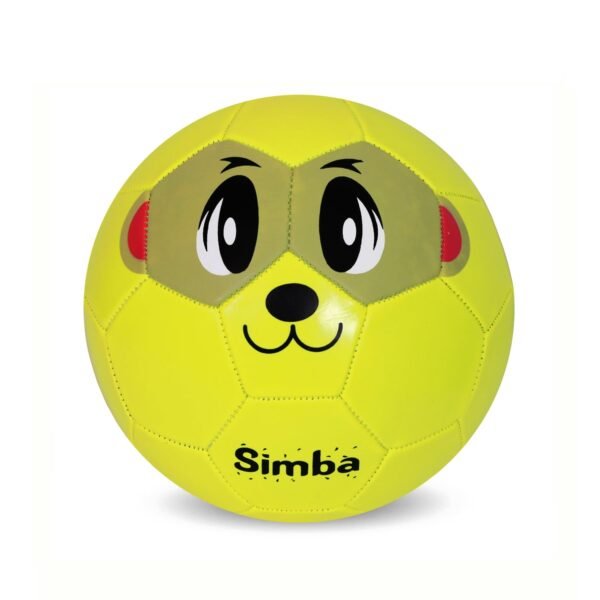 GRS Simba Synthetic Leather Kids-Zone-Sports Football Soccer Toy Ball for 3-8 Years Kids, Size 3 - Simba (Green) - Image 4