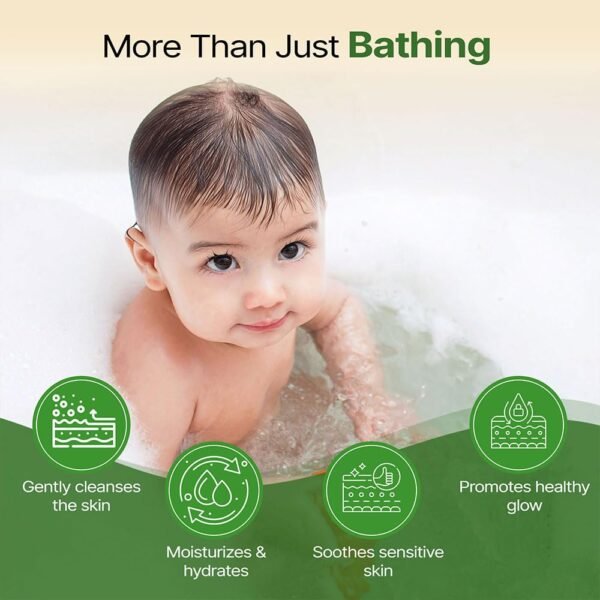 Baby Care Soap - Natural Soap for Babies, Baby Soaps For Bath, Gently Cleans & Moisturizes for Soft, Baby Skin Care, For Sensitive Skin, Baby Soap, Kids with Tear-Free Formula (75gm) - Image 4