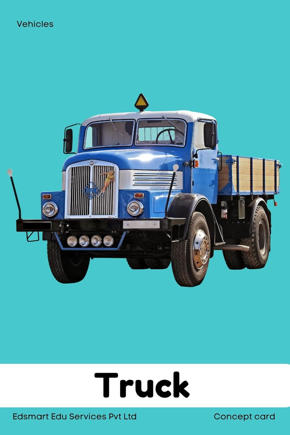 Edsmart Thick Flash Cards for Toddlers & Preschool Learning for Kids 1, 2, 3, 4 Years| Vehicles Occupations & Seasons |Montessori Toys & Games - Image 5