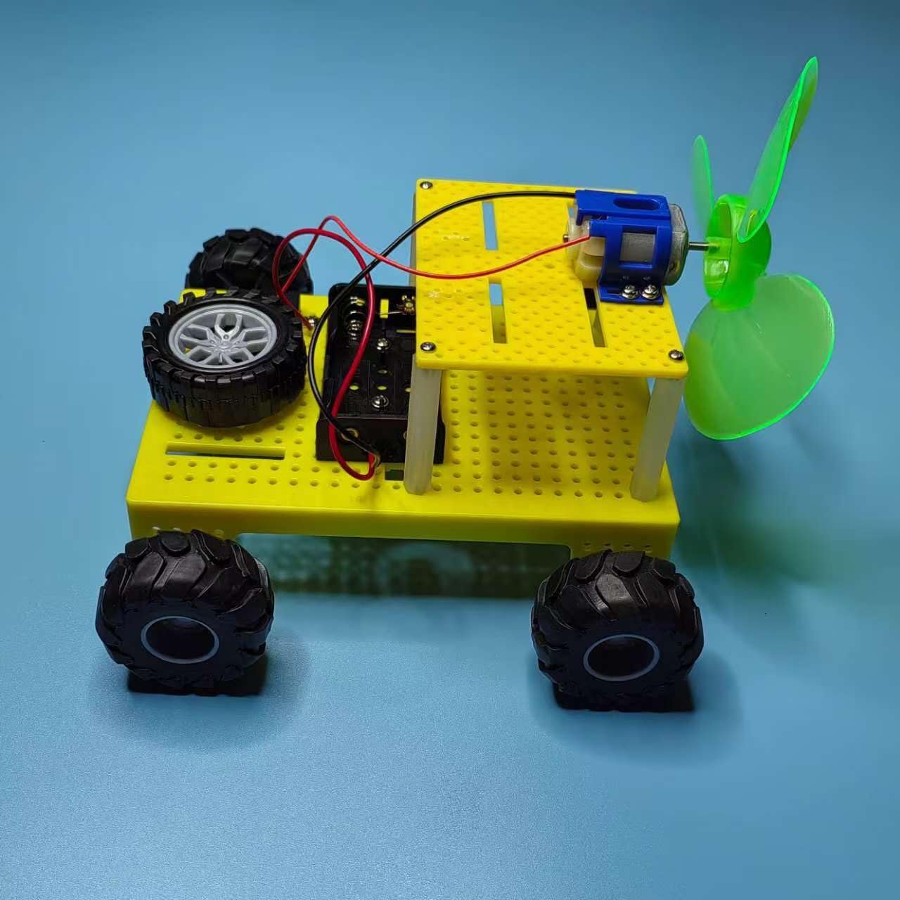 Chocozone Solar Powerder DIY Car Science Toys STEM DIY Toys for Kids Science Experiment Kit Toys for 10+ Years Old Boys and Girls (No Charging) (Fan Powered) - Image 2
