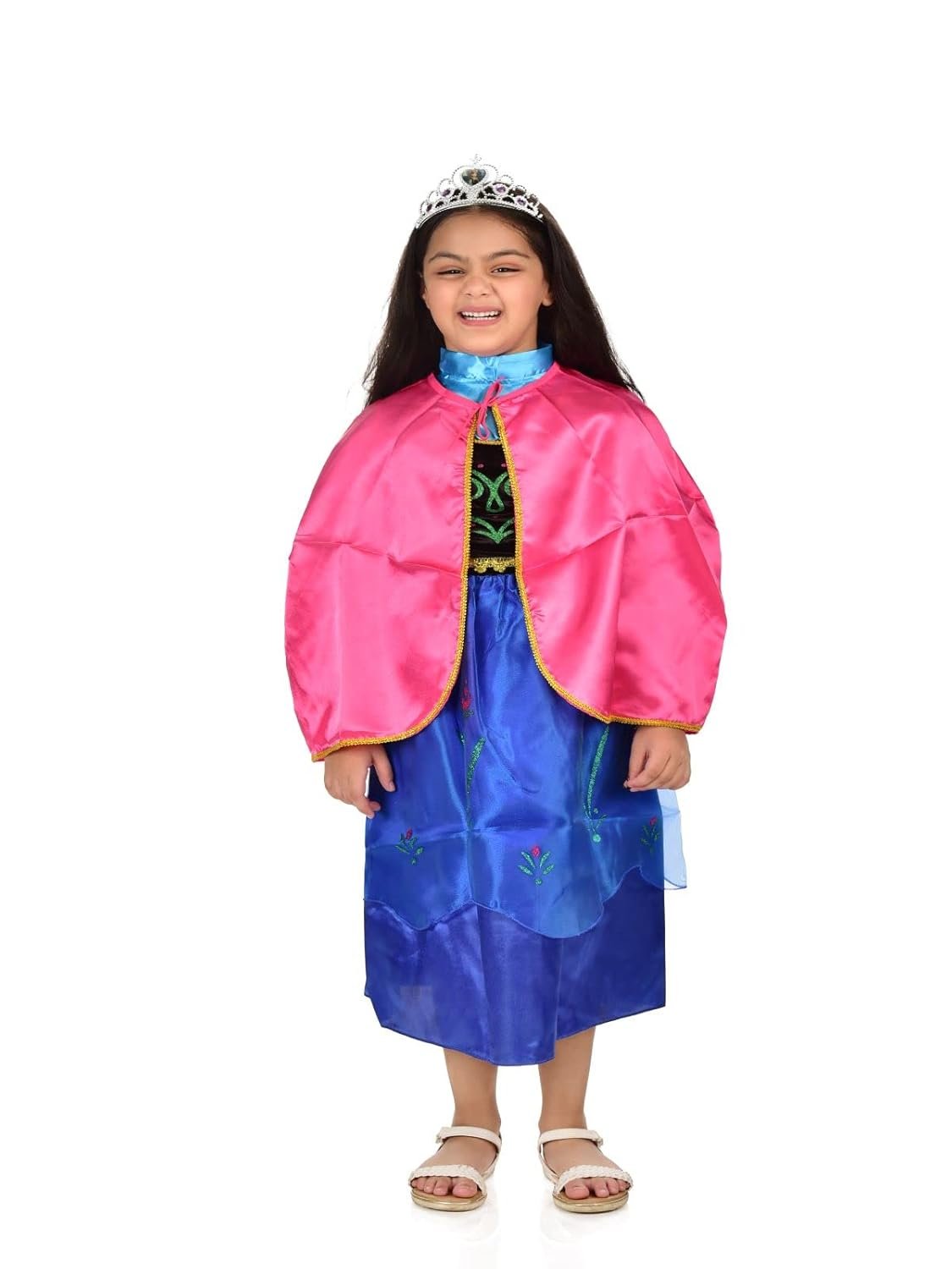 BookMyCostume Anna Princess of Arrendale Fairy tale Kids Fancy Dress Costume