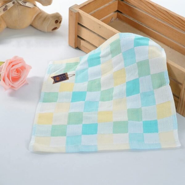 Women\'s Soft Cotton Face Towel - Cotton Handkerchief For Women\'s & Kids (10x10 inch) (Pack of 6) - Image 3