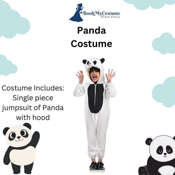 BookMyCostume Panda Dragon Warrior Cartoon Movie Kids Fancy Dress Costume - Image 4