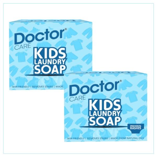 Doctor Care Kids-Baby Laundry Soap | Natural for Baby Clothes | No Harmful Chemicals | Skin Friendly Organic Washing Soap | Specially for Nappies,Mainly for Sensitive Skin 150 gm x 6 (Pack of 2)