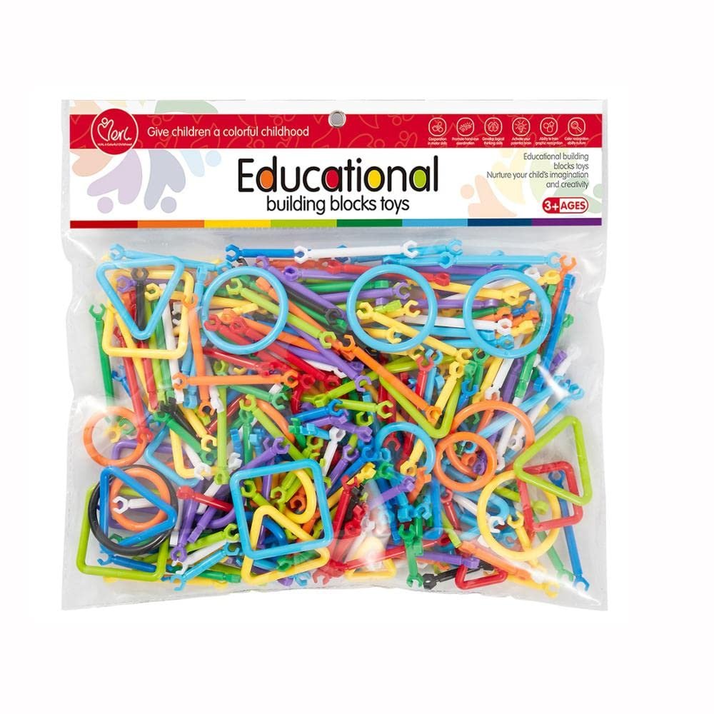 200+ Piece Building Blocks for Kids,Smart Stick Toys Block Game for 3-8 Years Old Kids Boys & Girls,Random Color (Smart Stick Kids Building Block Toys) - Image 4