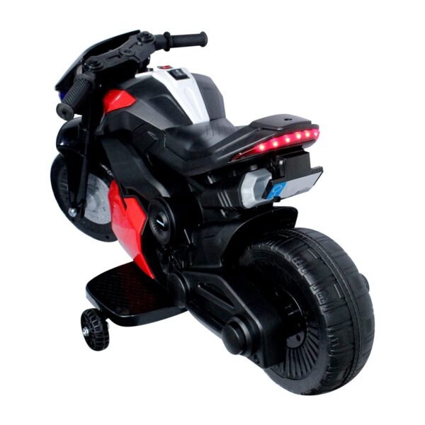 Kabello Electric Bike for Kids for 3 to 5 Years Baby Bike Toy with Lights Best Birthday Gifts for Kids Boys Girls (Black/Red) - Image 6