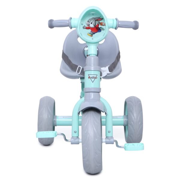 Fun Ride Tricycle Kids Musical Plug&Play Trike 1-4 Years-Sipper,Seat Belt,Eva Tyre for Indoor&Outdoor-Trike for Boys&Girls-Up to 25 Kg-Made in India,Green - Image 5