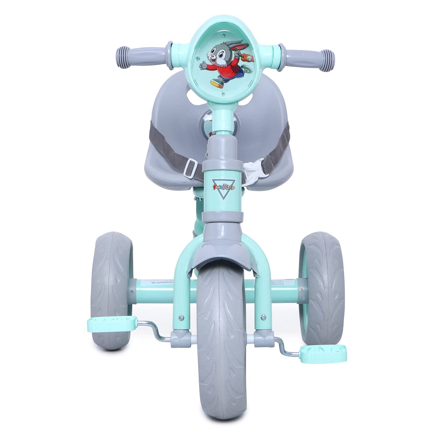 Fun Ride Tricycle Kids Musical Plug&Play Trike 1-4 Years-Sipper,Seat Belt,Eva Tyre for Indoor&Outdoor-Trike for Boys&Girls-Up to 25 Kg-Made in India,Green - Image 5