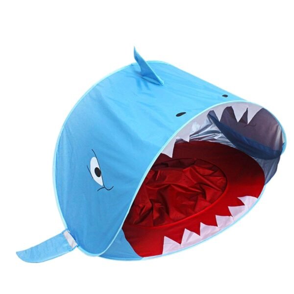 Shark Tent Portable Gifts Child Room Decor Role Play Toy for Boys Girls Blue|Toys & Hobbies | Games | Other Games|1 Kids Play Tent - Image 6