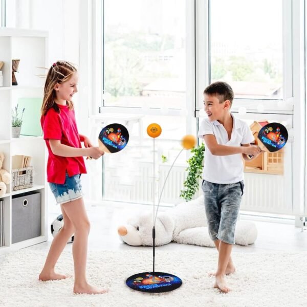Wembley Table Tennis Trainer Toys for Kids 5 6 7 Years Age Indoor Outdoor Games for Boys Girls Adults Teenagers - BIS Approved - Astronaut, Multicolor